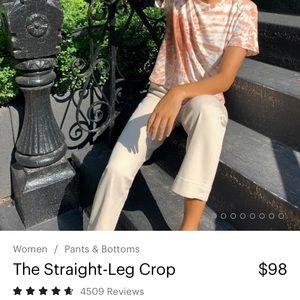 Everlane straight leg crop 2 regular